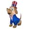 5ft. Airblown® Inflatable Fourth of July Patriotic Pooch